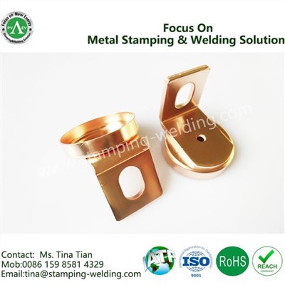 Accesorios de soldadura de tapa de extremo de cobre para fusible