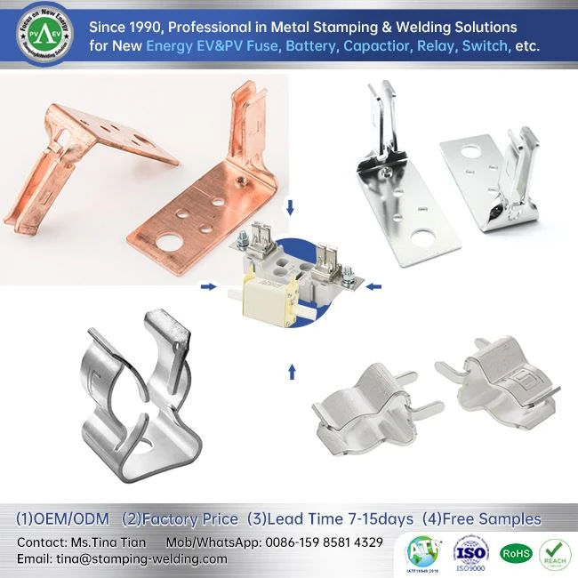 Clips para fusibles en forma de cartucho