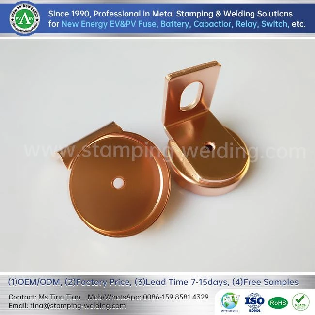 Copper Outer Cap for Ceramic Fuse
