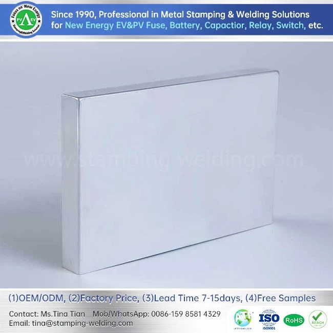 Caja de batería de litio cuboide