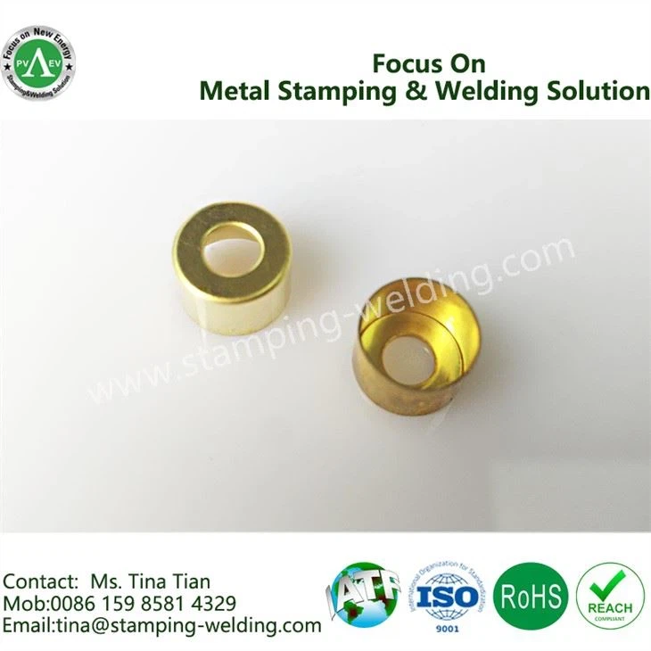 Round Brass Fuse Inner Cap