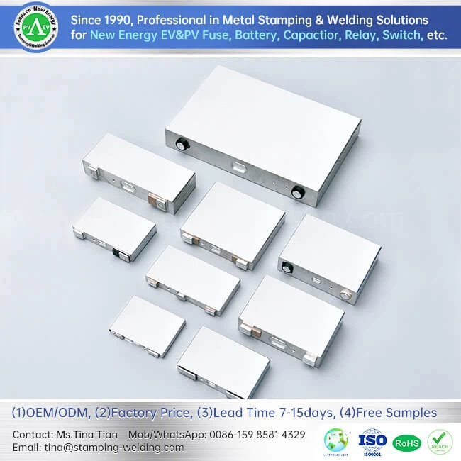 Aluminum Deep Drawing Stamping Battery Case