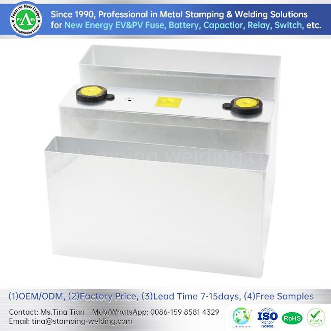 Aluminum Stamped Battery Cases