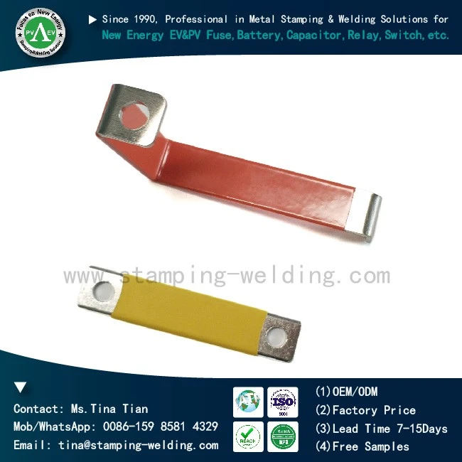 High Quality Heat Shrink Tubing Insulated Flexible Copper Busbar