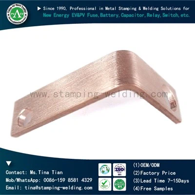 Metal de cobre modificado para requisitos particulares de la barra del puente de la barra colectora que sella la pieza