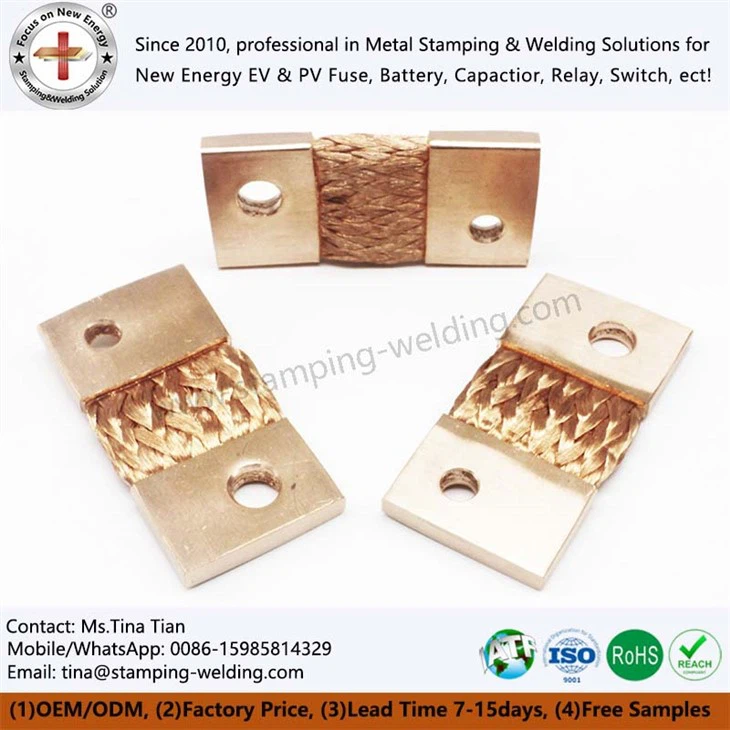 Flat Braids of copper