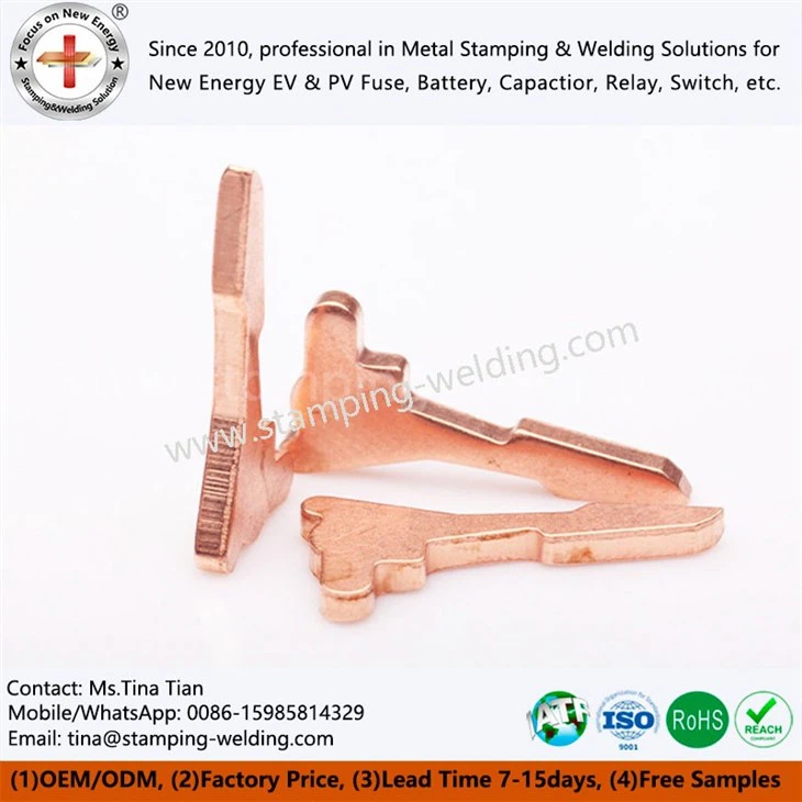 Electrical Copper Stamping Parts Blancing Board For Switches
