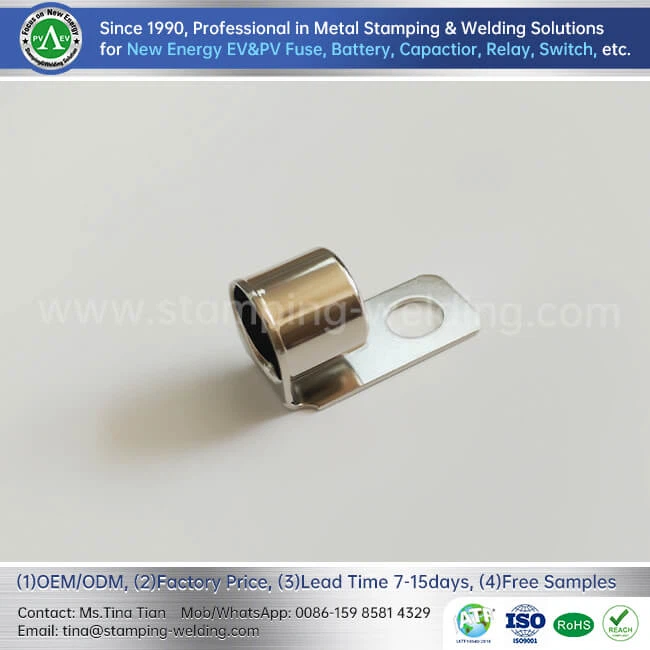 Contacto de tapa y fusible de cobre para EV Fuse