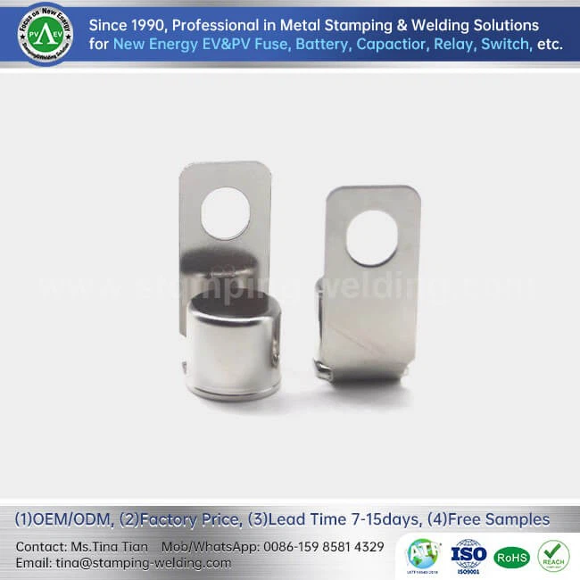 Fuse Cap and Contact Tin welding