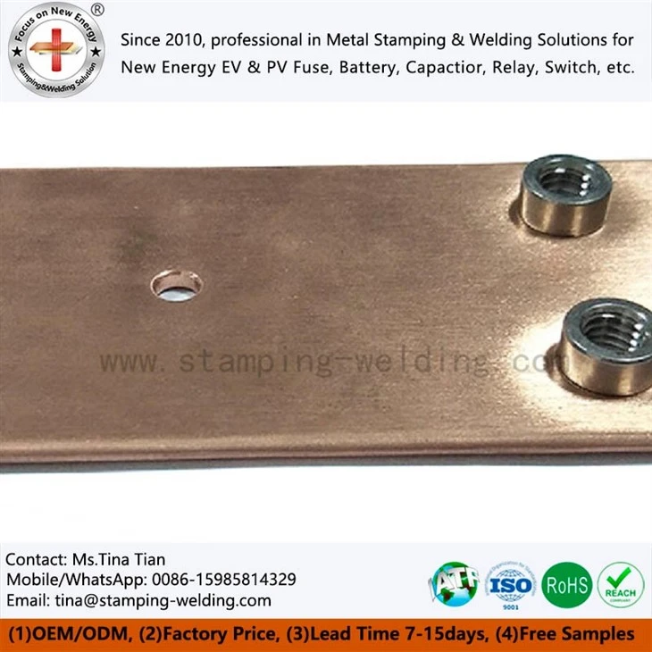 Ground Bar with Nuts