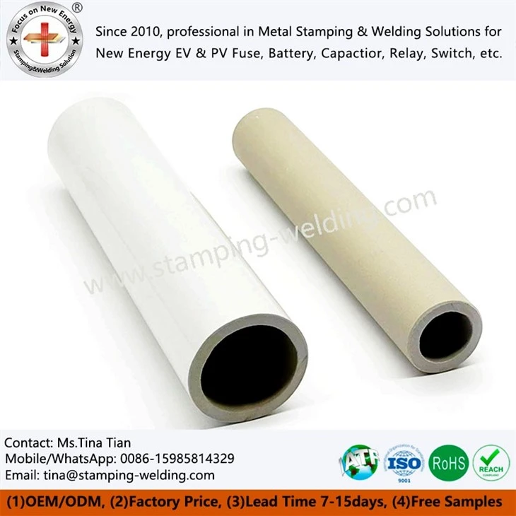 High voltage ceramic fuse tube