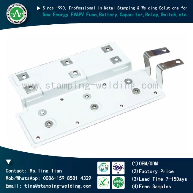 Barra colectora laminada para paquete de baterías EV