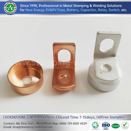 Copper Tube End Cap For PV Fuse Copper Tube End Cap For PV Fuse
