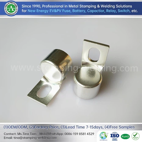 Laser Welding Copper End Caps Laser Welding Copper End Caps