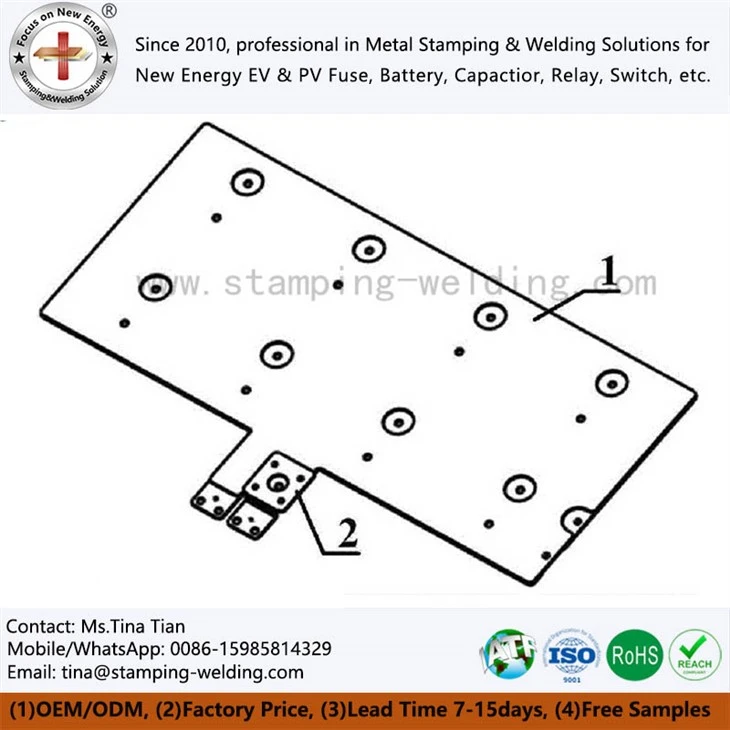 High Quality Electric Vehicle Solution Laminated Busbar