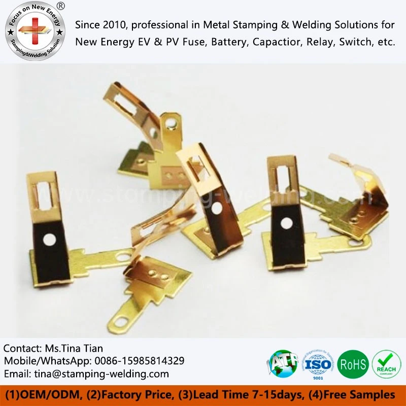 Electrical brass metal stamping for socket switch