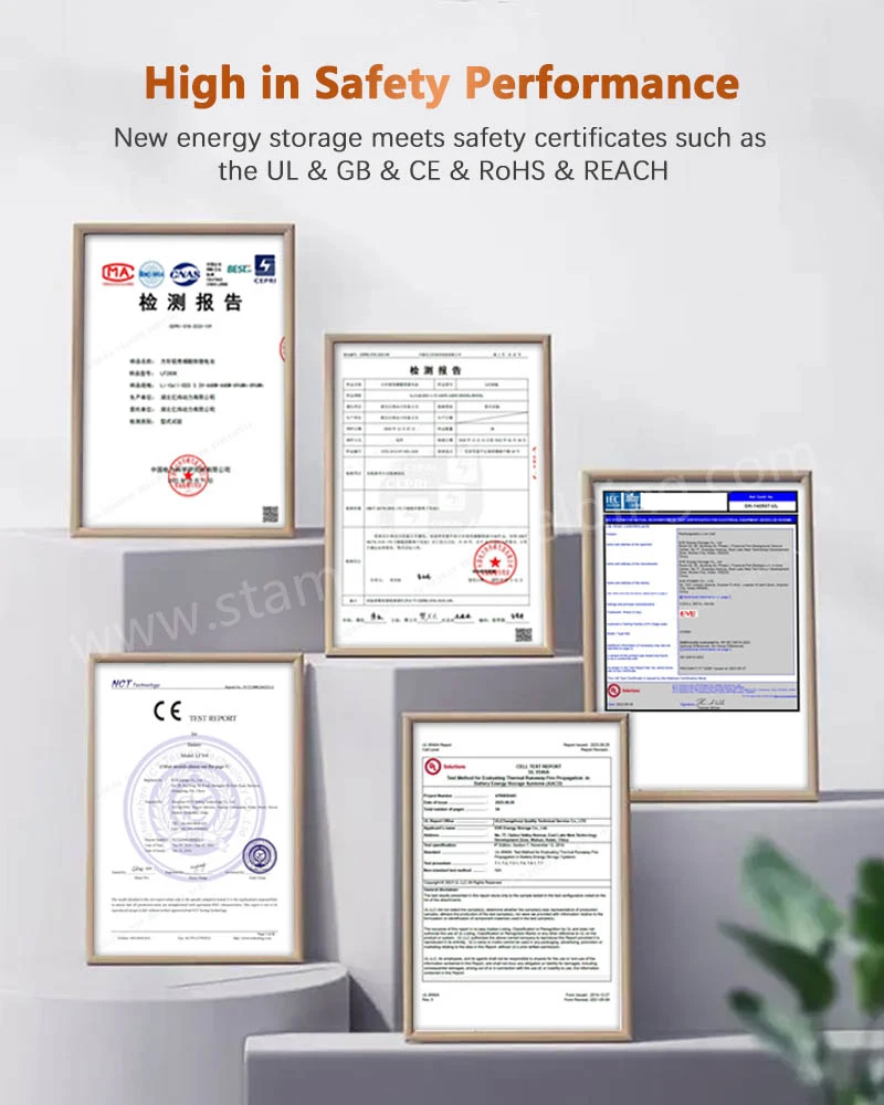 Certifications of Power supply cabinet Certifications of Power supply cabinet