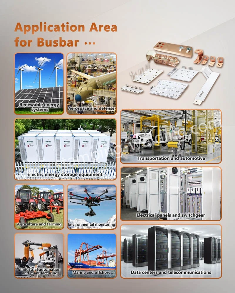 Application Area for Ground Bar With Nuts Application Area for Ground Bar With Nuts
