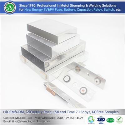 Carcasa de aluminio de la batería del vehículo eléctrico