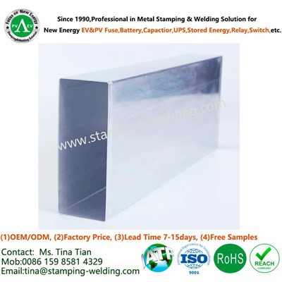Carcasa cuadrada de batería de aluminio