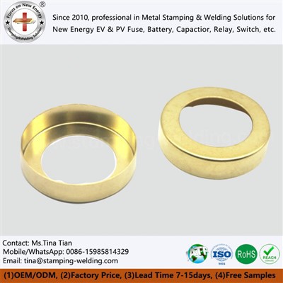 Tapa de compresión de latón