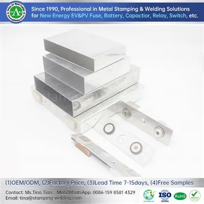 Estuche de batería de aluminio con estampado de embutición profunda