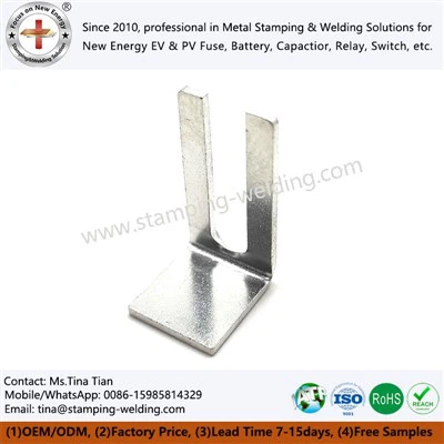 Contacto de fusible de terminal tipo L-