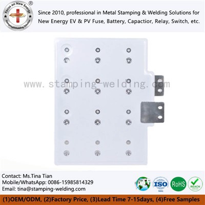 Barra colectora laminada para alimentación CC IGBT compacta