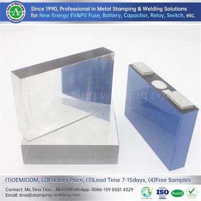 Baterías de litio con carcasa de aluminio cuadrada