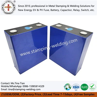 Carcasa de aluminio de celda prismática