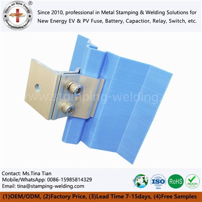 Estampado de piezas de aluminio